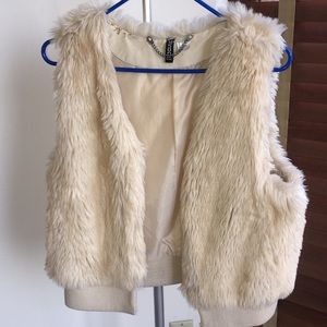 Fur vest from H&M